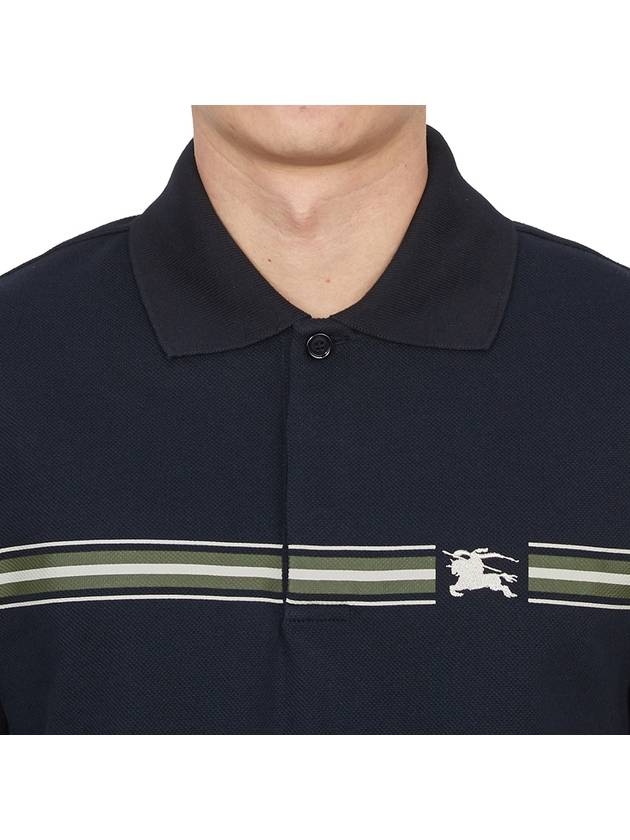 Striped cotton polo shirt 8105139 - BURBERRY - BALAAN 6