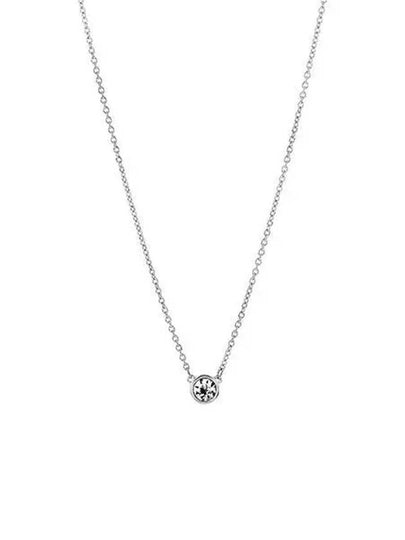 Imber Crystal Pendant Necklace Silver - SWAROVSKI - BALAAN 2