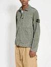 Nylon Metal Econyl Long Sleeve Shirt Green - STONE ISLAND - BALAAN 5