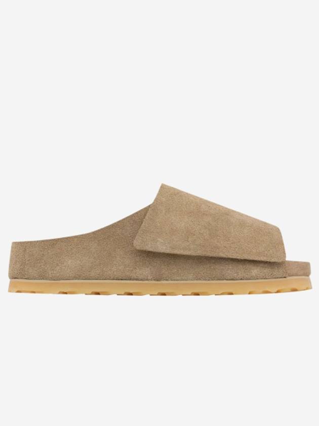 Fear of God x Birkenstock Los Feliz Suede Slipper Sandals - FEAR OF GOD - BALAAN 3