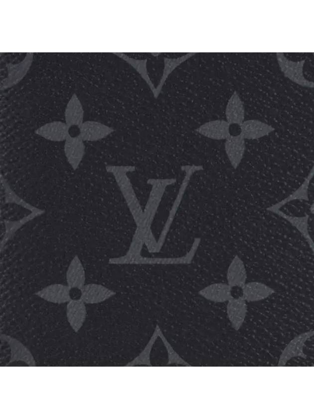 Brazza Monogram Long Wallet Black - LOUIS VUITTON - BALAAN 7