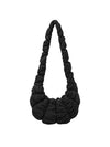 Ripple Crossbody Bag Black - COS - BALAAN 1