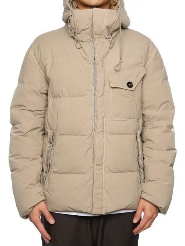 Survival Down Jacket Beige - TEN C - BALAAN 5