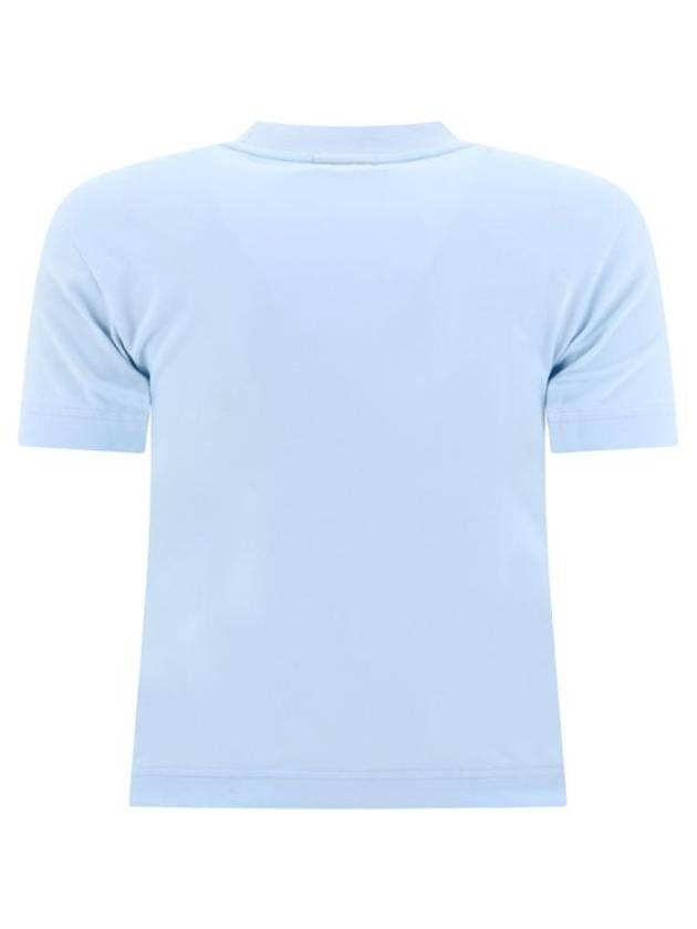 Le Gros Grain Short Sleeve T-Shirt Light Blue - JACQUEMUS - BALAAN 3