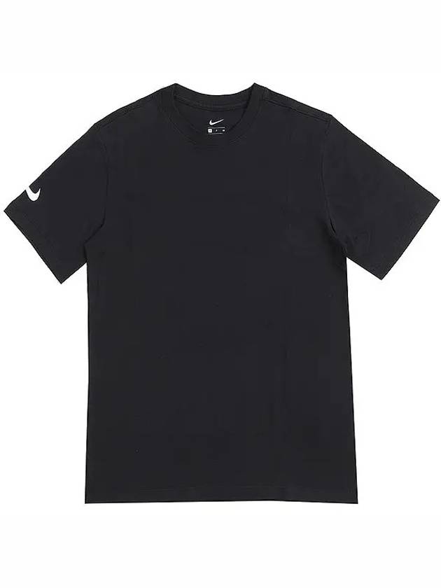 Men's Park 20 Swoosh Short Sleeve T-Shirt Black - NIKE - BALAAN 3