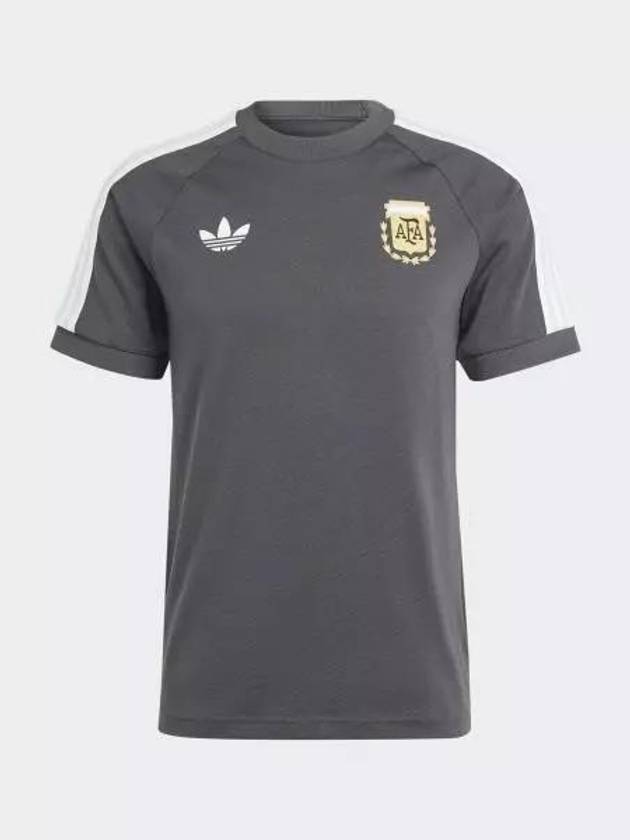 Beckenbauer Argentina Short Sleeve T Shirt Utility Black - ADIDAS - BALAAN 2