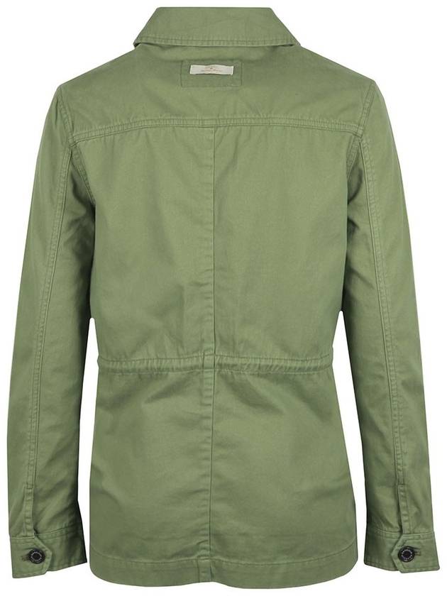 Women's Lola Casual Jacket Green Lola Washed Casual Jacket - BARBOUR - BALAAN 5