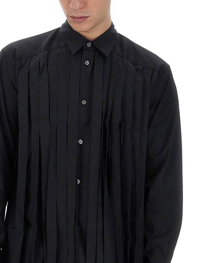 long sleeve shirt FL B051 1 BLACK - COMME DES GARCONS - BALAAN 4