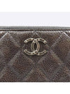 gray long wallet - CHANEL - BALAAN 3