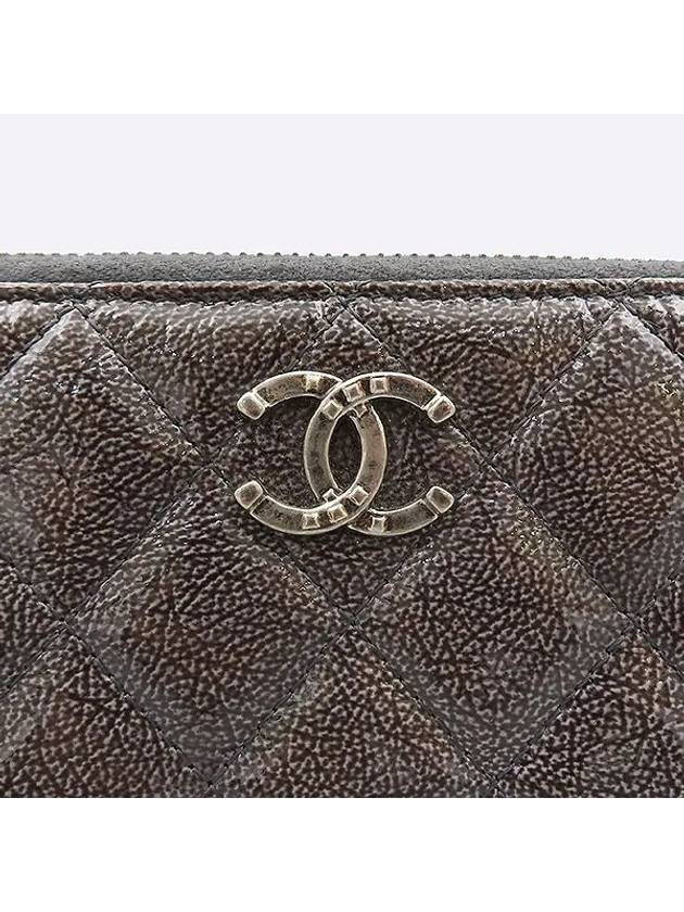 gray long wallet - CHANEL - BALAAN 3