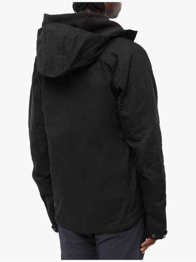 Men's Sten Zip-Up Hoodie Black - FJALL RAVEN - BALAAN 5