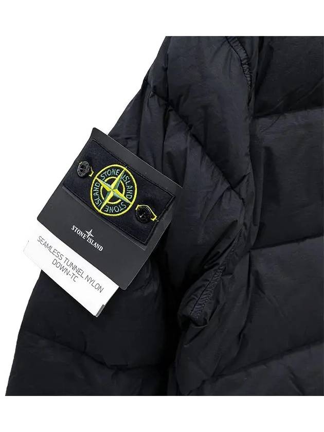 Seamless Tunnel Nylon Down TC Padding Black - STONE ISLAND - BALAAN 9