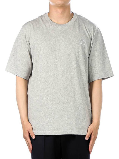 Alexandre Mattiussi Short Sleeve T-Shirt Grey - AMI - BALAAN 2