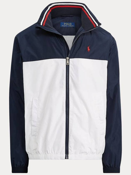 block windbreaker windbreaker jacket - POLO RALPH LAUREN - BALAAN 1