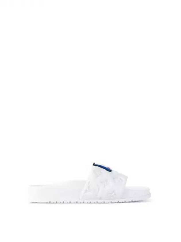 LV Seaside Flat Comfort Mule White - LOUIS VUITTON - BALAAN 2