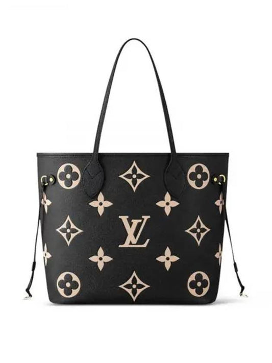 Neverfull MM Monogram Empreinte Tote Bag Black - LOUIS VUITTON - BALAAN 2