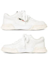 Parker OG Sole Leather Low Top Sneakers White - MAISON MIHARA YASUHIRO - BALAAN 2