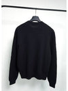 24SS LV Monogram Wool Knit Black 1AFIXD - LOUIS VUITTON - BALAAN 5