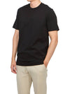 Embroidered 4G Logo Cotton Short Sleeve T-shirt Black - GIVENCHY - BALAAN 5