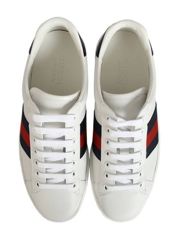 Ace Low Top Sneakers White - GUCCI - BALAAN 4