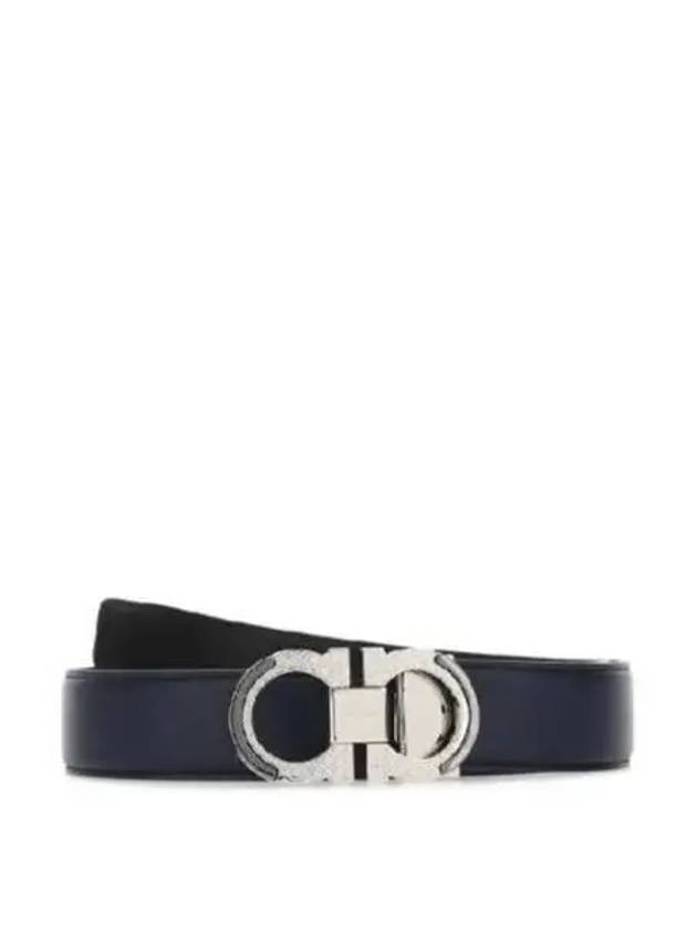 Reversible Leather Belt Black Blumarine - SALVATORE FERRAGAMO - BALAAN 2