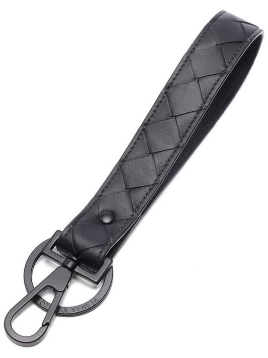 Intrecciato Key Holder Black - BOTTEGA VENETA - BALAAN 2