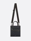 Safari North South Oblique Jacquard Tote Bag Black - DIOR - BALAAN 6