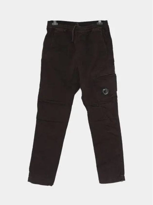 Lens Detail Tapered Straight Pants Black - CP COMPANY - BALAAN 2