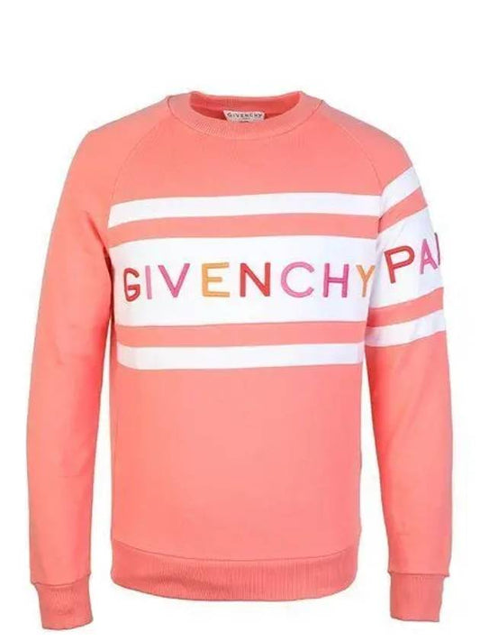 Embroidered Logo Sweatshirt Pink - GIVENCHY - BALAAN 2