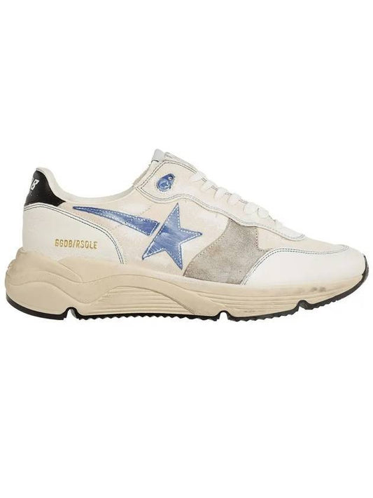 Men's Canvas Running Sole Low Top Sneakers - GOLDEN GOOSE - BALAAN.