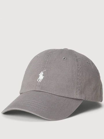 Polo Pony Logo Embroidered Chino Cap 710548524009 - RALPH LAUREN - BALAAN 1