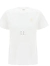 Aby Logo Short Sleeve T-Shirt White - ISABEL MARANT - BALAAN 2