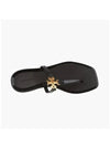 Roxanne Jelly Logo Flip Flops Black - TORY BURCH - BALAAN 4