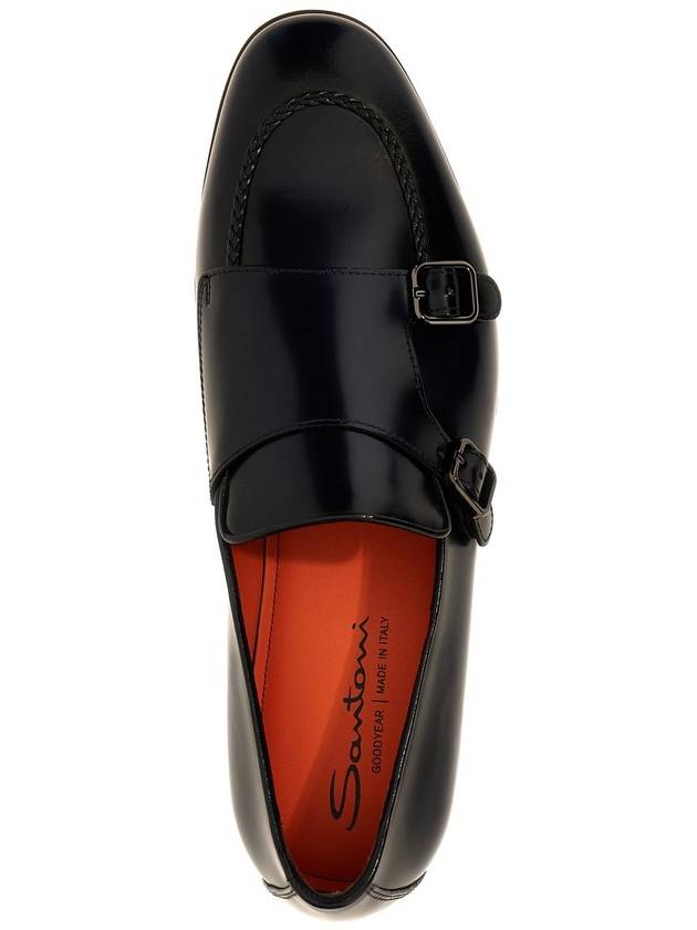 Santoni Nappa Leather Moccasins - SANTONI - BALAAN 4