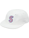 Felt S Logo 6Panel White - SUPREME - BALAAN 1