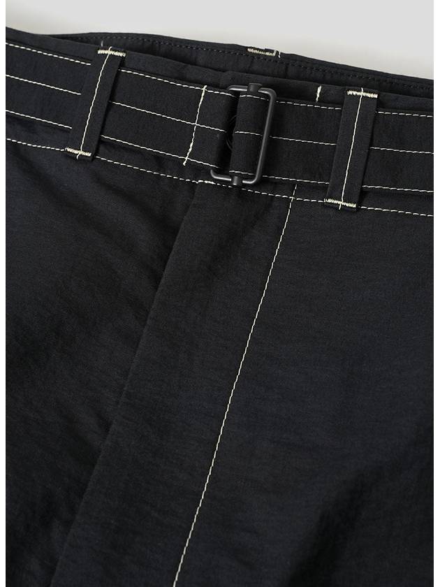 Training Jogger Straight Pants Black - LEMAIRE - BALAAN 3