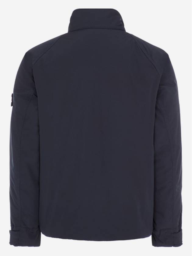 Micro Twill Pure Insulation Technology Primaloft Jacket Navy - STONE ISLAND - BALAAN 3