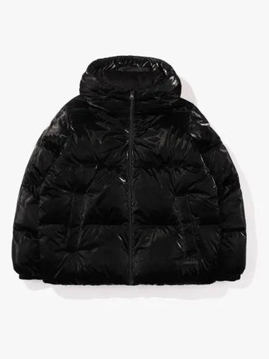 Diadora Verapiuma hooded puffer padded jacket PTN BLACK - DIADORA - BALAAN 1