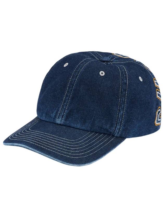 Back Arc 6 Panel Cap Denim FW23H27 - SUPREME - BALAAN 1