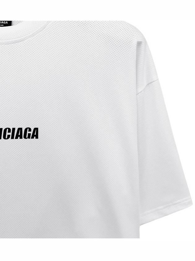 Logo overfit swim short sleeve tshirt 657027 - BALENCIAGA - BALAAN 3