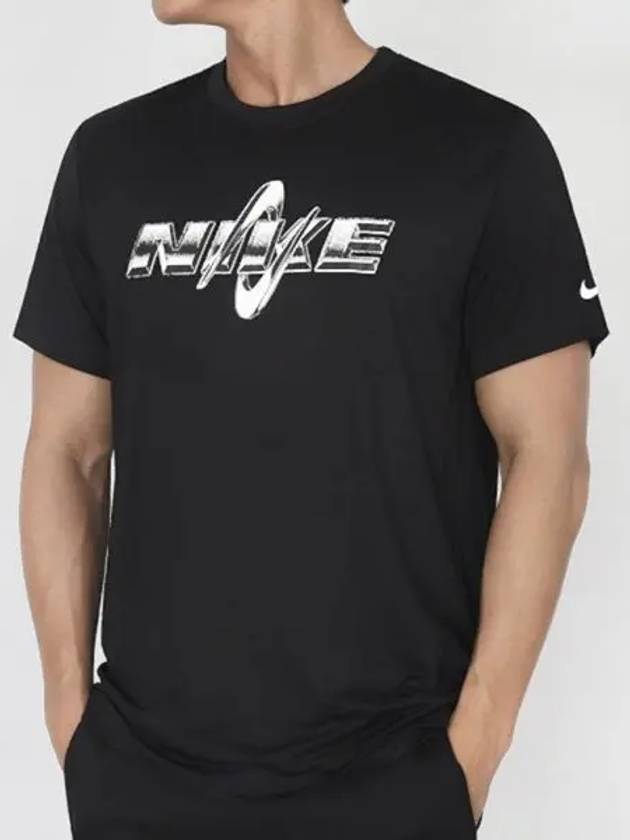 Short Sleeve T Shirt Dry Fit Legend GFX FZ8033 010 Domestic Product GQN124082782421 - NIKE - BALAAN 1