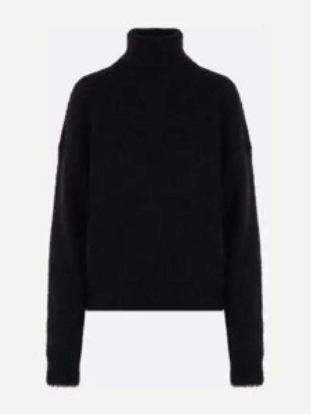 Mohair Sweater Black 759720Y76IH1000 1135151 - SAINT LAURENT - BALAAN 1