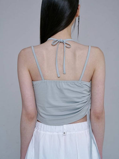 Halter Neck Shirring Sleeveless Mint - JINJUSE - BALAAN 1