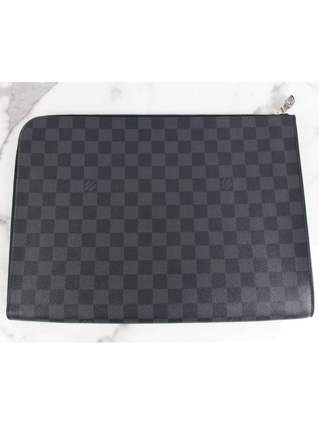 Pochette Damier Clutch - LOUIS VUITTON - BALAAN 4