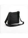 Triangle Logo Re-nylon Saffiano Leather Cross Bag Black - PRADA - BALAAN 3