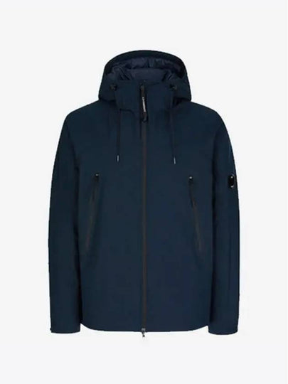 Men's Protech Lens Down Hooded Jacket Navy - CP COMPANY - BALAAN 2