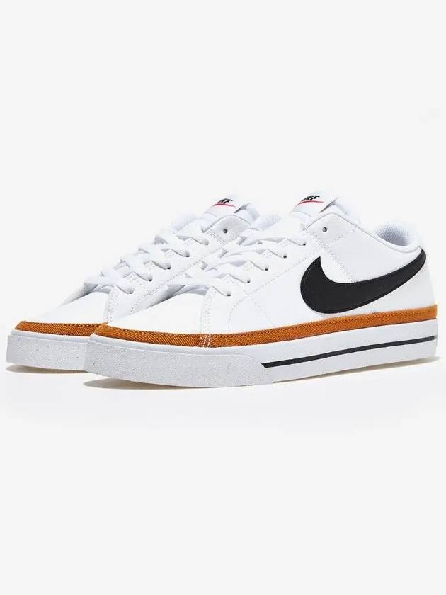 Court Legacy Next Nature Low Top Sneakers White Desert Ochre - NIKE - BALAAN 2