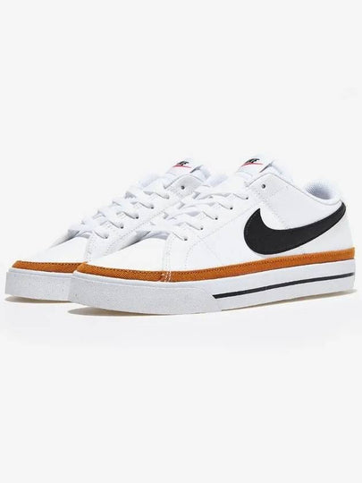 Court Legacy Next Nature Low Top Sneakers White Desert Ochre - NIKE - BALAAN 2