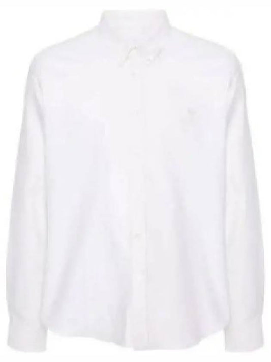 De Coeur Classic Long Sleeve Shirt Chalk - AMI - BALAAN 2
