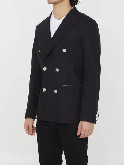 Double-Breasted Stretch Jacket - TONELLO - BALAAN 2